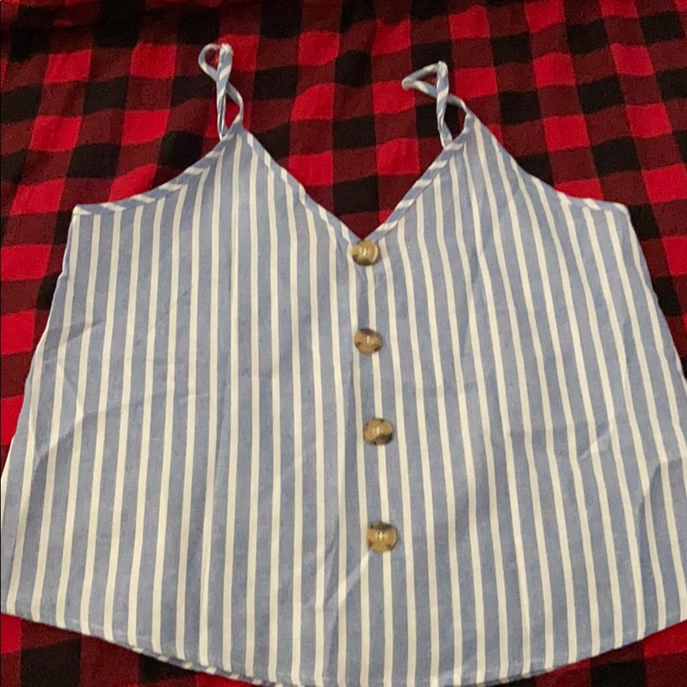 V neck tank